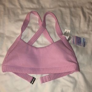 Forever 21 ribbed bathing suit top